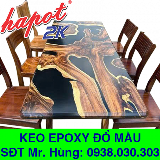 Keo Epoxy Đổ 1:3 (Màu Trong)