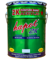 Sơn Siêu Bóng Dày 2K HAPOT Cao Cấp Tỷ Lệ 1+0.8kg +2 Xăng