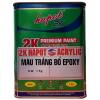 Màu Trắng Đổ Epoxy - 1 Kg | Sơn PU đồ gỗ 