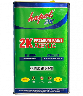 Sơn Lót 2K 340-NT - 4 Kg | Sơn PU đồ gỗ 