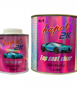 Sơn Bóng 2K AB 400 siêu bóng nhanh khô xe hơi vvv | Sơn PU đồ gỗ 