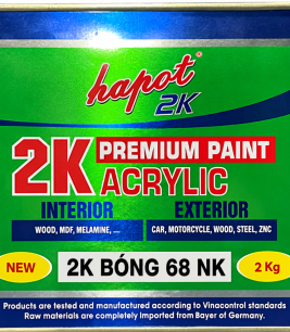 Sơn Bóng2K68NK- 2Kg | Sơn PU đồ gỗ  