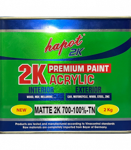 Sơn Mờ 2K 700-100%-TN - 2 Kg | Sơn PU đồ gỗ 