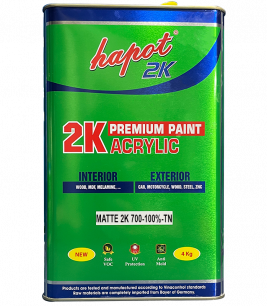 Sơn Mờ 2K 700-100%-TN - 4 Kg | Sơn PU đồ gỗ 