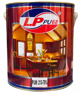 Sơn PU Mờ 213-75% - 4 Kg | Sơn PU đồ gỗ 