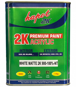 Sơn Trắng Mờ 2K 900-100%-NT - 1 Kg  | Sơn PU đồ gỗ 