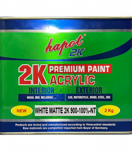 Sơn Trắng Mờ 2K 900-100%-NT - 2 Kg | Sơn PU đồ gỗ 