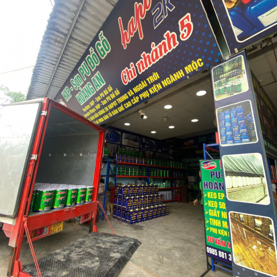 Sơn Bóng 2K AB 80 -Trong và Ngoài Trời  | Sơn PU đồ gỗ 