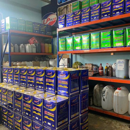 Sơn Bóng 2K AB 80 -Trong và Ngoài Trời  | Sơn PU đồ gỗ 