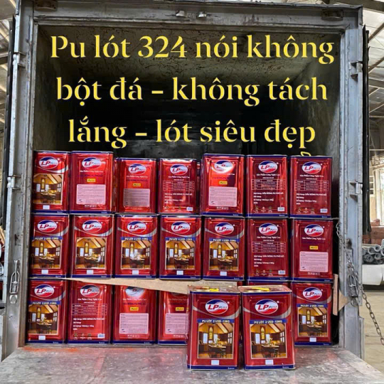 Sơn PU Lót 324 - 16Kg  | Sơn PU đồ gỗ 