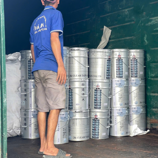 Sơn Cứng 2K TWC1 -16 Kg - 73$ - box  | Sơn PU đồ gỗ 