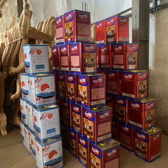 Sơn Cứng 2K JPC1 -16 Kg - 73$ - box | Sơn PU đồ gỗ