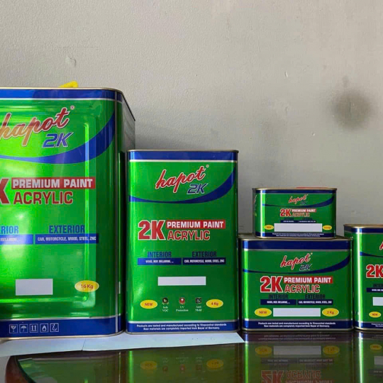 Sơn Trắng Mờ 2K 950-50%-NT - 2 Kg  | Sơn PU đồ gỗ 