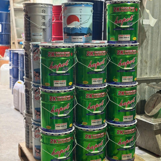 Sơn Trắng Mờ 2K 950-50%-NT - 2 Kg  | Sơn PU đồ gỗ 