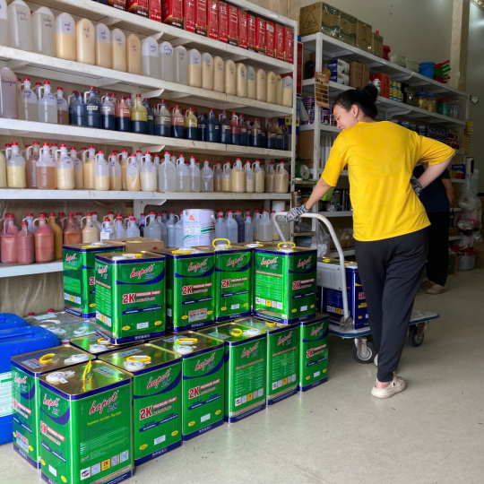 Sơn Trắng Mờ 2K 950-50%-NT - 1 Kg | Sơn PU đồ gỗ 