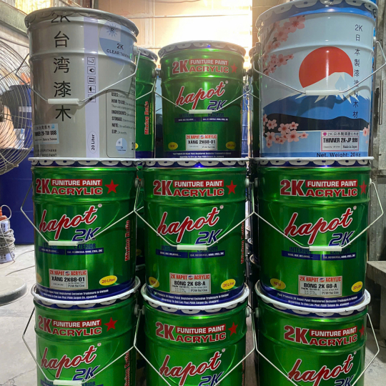 Sơn Trắng Mờ 2K 950-50%-NT - 2 Kg  | Sơn PU đồ gỗ 