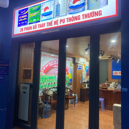 Bóng 2K 68A - Hộp 4Kg - Giá 800K /hộp  - Sản phẩm 2K 68A- Thi Công Nhanh nhà dân dụng - hoặc làng nghề hàng kinh tế - khô nhanh sau 2 giờ có thể đóng gói sản phẫm 