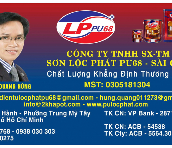Sơn Lộc Phát PU68 – Chất Lượng Khẳng Định Thương Hiệu Sơn PU Việt
