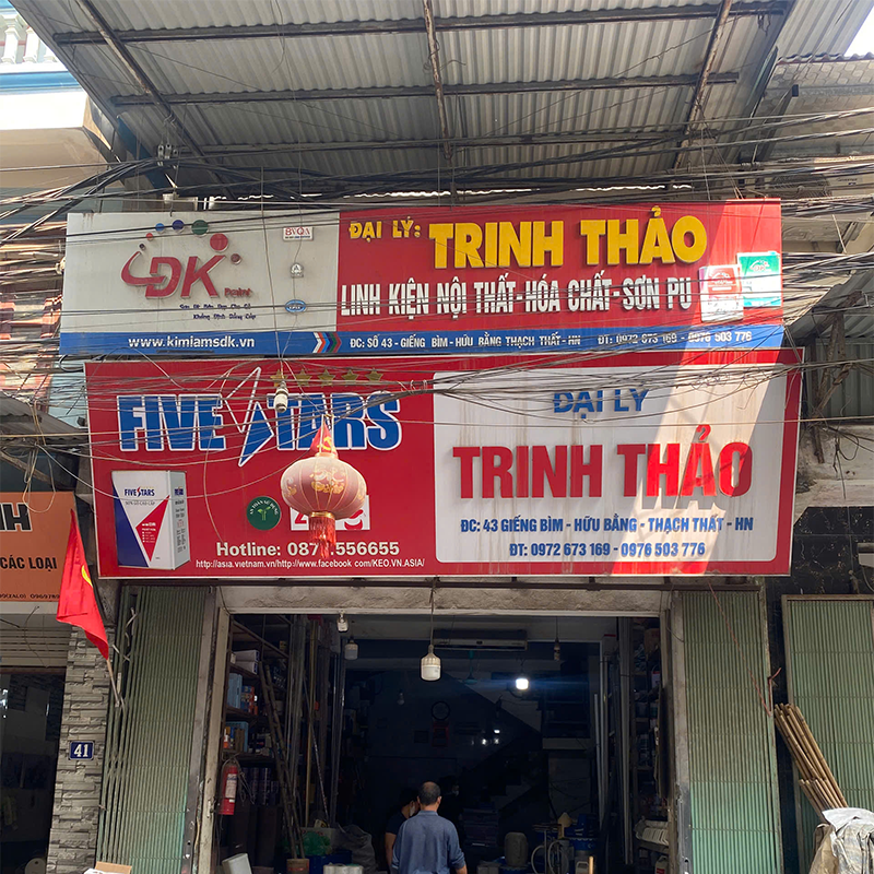 Đại Lý 2K68 Trinh Thảo - 43 Cống Cầu Tiên, Bình Phú, Thạch Thất, Hà Nội - ĐT: 0972.673.169 - 0976.503.776